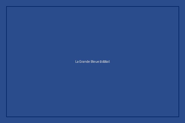 Détail de « La Grande Bleue »