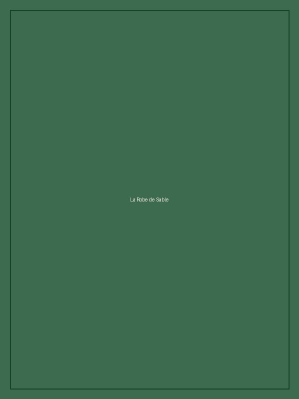 « La Robe de Sable » — Technique mixte sur lin, 80 × 100 cm