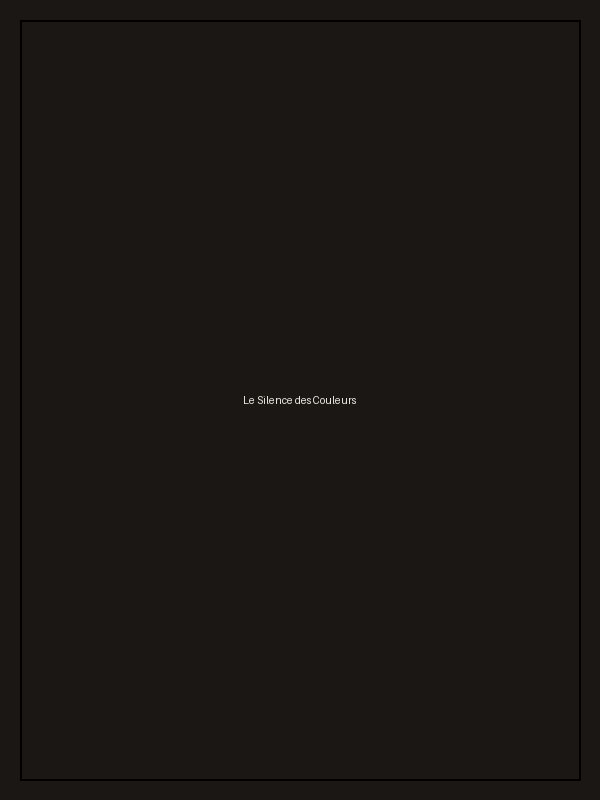 « Le Silence des Couleurs » — Pastel sec, 120 × 160 cm