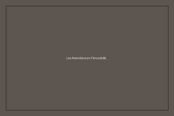 Détail de « Les Amandiers en Fleurs »