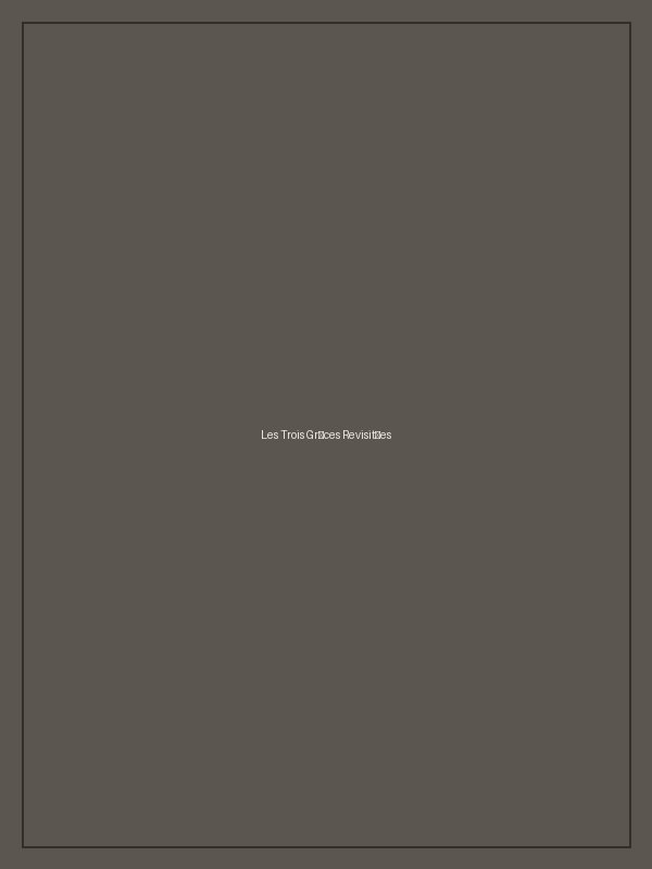 « Les Trois Grâces Revisitées » — Huile sur toile, 60 × 80 cm